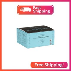 Harney & Sons Organic Earl Grey Supreme | Box of 50 Organic Earl Grey Tea Bags w