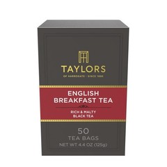 Rich & Malty Black Tea, 50 Ct x 6 Packs – 300 Bags Total