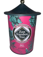 Pagoda Strawberry 🍓 Zen Garden Tea – 🍓 Green Tea 60 Bags BB 07/2027