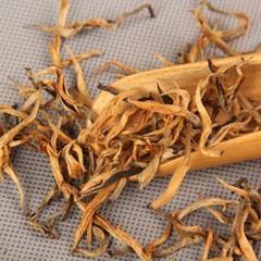 Dian Hong Black Tea Yunnan Gold Wire Spring Bud Tea Premium Loose Leaf Healthy