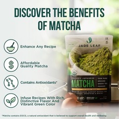 Organic Culinary Grade Matcha Powder – Japanese Green tea for Baking, Smoothi…
