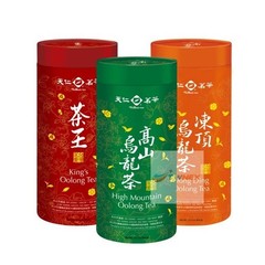 NEW TenRen’s TEA Oolong Tea 天仁茗茶 台灣茗賞烏龍茶 (茶王 + 高山 + 凍頂烏龍茶 600g/各一罐) TEN REN