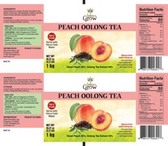 Balance Grow Peach Oolong Tea 2.2 lbs (35.27 OZ)