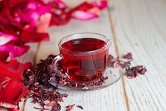 Organic 100% Premium Dried Rough Cut Hibiscus Flowers Tea, Agua de Jaimaica!!
