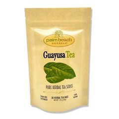 Guayusa Tea by Palm Beach Herbals | 30ct, Naturally Caffeinated