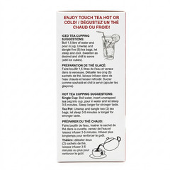 Touch Organic Strawberry White Tea- 40 Tea Bags-2.5oz