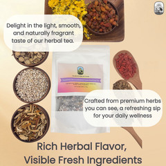 Spring Sale Collection: Dandelion & Wolfberry Blend Tea 120G (12 Bags)