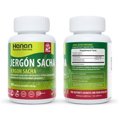 Hanan Jergon Sacha, 100 Capsules, Naturally Aids In Supporting Healthy Respira