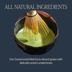 2 Pack Japanese Matcha Powder 60g – Ceremonial Grade – 100% Organic Pure Premium