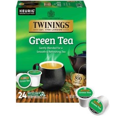 Twinings Green Tea K-Cup Pods for Keurig, 24 24 Count (Pack of 1),