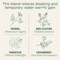 Traditional Medicinals Organic Weightless Cranberry Herbal Tea 16 Bags x 3 pack