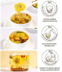 Dandelion Wolfberry Tea – Liver & Kidney Detox Herbal Tea