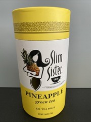 Slim Sister Pineapple Green Tea 50 Bags Naturally Slimming Tea Garcinia Cambogia