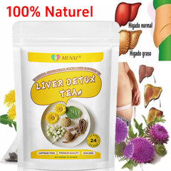 24 Bags Liver Cleanse & Detox Support Liver Detox Tea Herbal Kidney and Pancrea