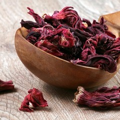 1lb Dried Whole Hibiscus Flowers and Petals, Flor de Jamaica, by 1400s Spices