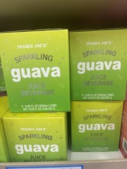 TRADER JOE’S Sparkling Guava Juice Beverage 8.45 fl oz Kosher