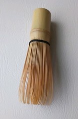 Japanese Handcrafted Golden Bamboo Matcha Tea Whisk Traditional Tool