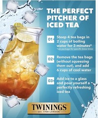 4 Box Twinings Lemon & Ginger Herbal Tea, Caffeine Free 100 Tea Bags 1.32 oz EA