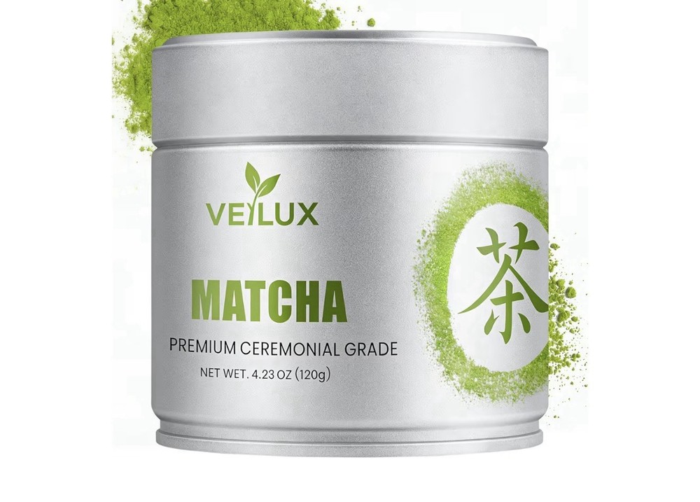 Veylux Premium Ceremonial Grade Matcha Powder Tea & Infusion 120g