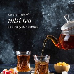 225 Holy Basil Tea Bags, Pure Tulsi Tea, All Natural Herbal Tea, No Caffeine