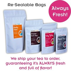 Strawberry Fields Hibiscus Fruit Tea – Herbal Loose Leaf Tisane – Fusion Teas