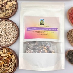 Chicory Dandelion Herbal Tea Gift Set 2 Pack 150g & 120g Natural Botanical Blend