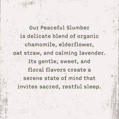 Caffeine-Free Herbal Tea Bags – Allegro Organic Peaceful Slumber, 20 Count