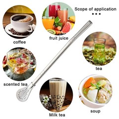 3pcs Stainless Steel Yerba Mate Cup Set: 350ML Gourd, Bombillas & Brush