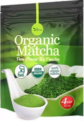 4oz Organic Matcha Powder-Energy Boost, Focus, Antioxidants | Pure Green Tea