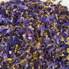 Ceylon Egyptian Cut Blue Lotus Nymphaea Caerulea Hand Picked Herbal Organic Tea