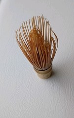 Japanese Handcrafted Golden Bamboo Matcha Tea Whisk Traditional Tool