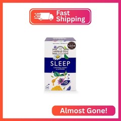 Ahmad Tea Herbal Tea, Camomile, Honey, & Lavender ‘Sleep’ Natural Benefits Teaba