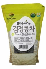 McCabe ORGANIC Black Bean Tea, 1.75-Pound, USDA Organic, Roasted & Packed in USA