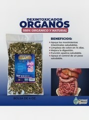 Detox de Organos Compuesto Te Herbal 4 oz. Organ Det Tea 4 Oz. Natural de Mexico