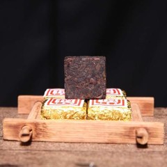 1Pc/Cup Mini Brick Tea Ripe Puerh Tea Yunnan Bulk Bohai Square Puer Tea 50g-500g