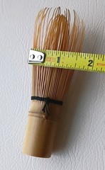 Japanese Handcrafted Golden Bamboo Matcha Tea Whisk Traditional Tool