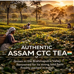 Assam CTC First Flush Tea 2026 Fresh Hajua PF Loose Leaf Blend