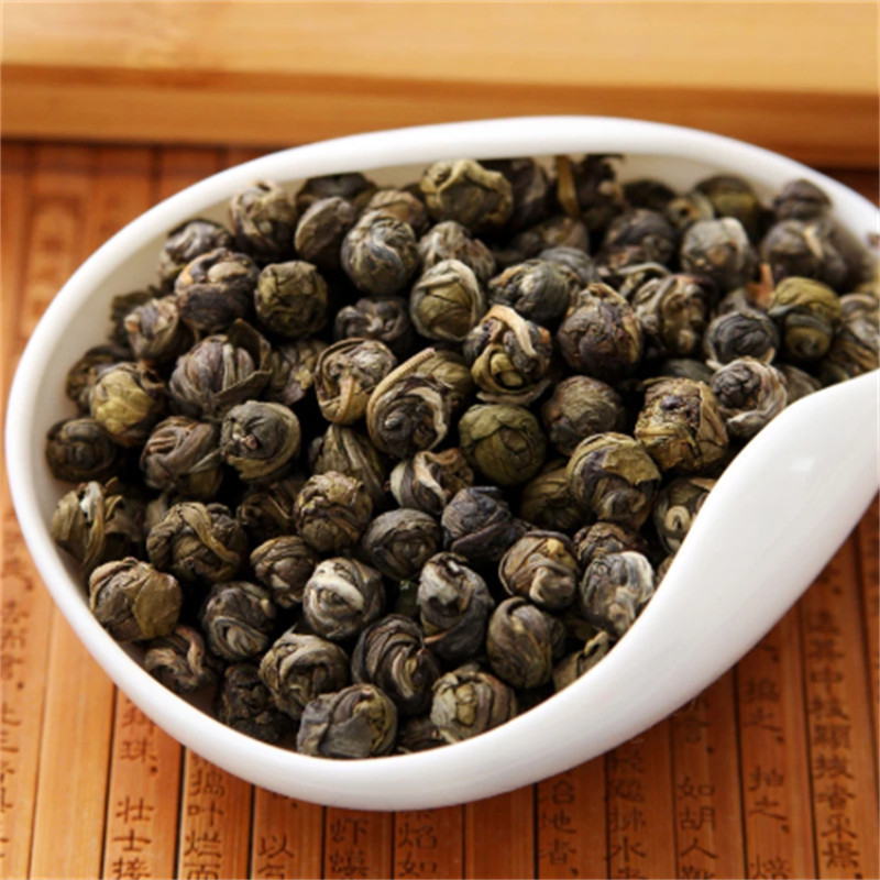 Fresh Premium Jasmine Dragon Pearl Tea Green Health Care Loss Slimming Tea 3.5oz