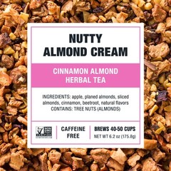 Tiesta Tea – Nutty Almond Cream, Loose Leaf Cinnamon Almond Herbal Tea,