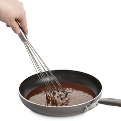 Mrs. Anderson’s Baking Nonstick Ball Whisk, Stainless Steel 12-Inch, Silver