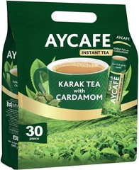 AYCAFE Karak Tea with Cardamom Pouch – 30 Sachets 540G free shipping world wide