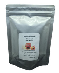 Hibiscus Flower – 4 oz – Beautiful Burgundy with Aroma, Wild Crafted