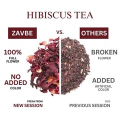 Hibiscus Tea 1lb Dried Hibiscus Flower (16oz) perfect for Hibiscus Tea loose lea