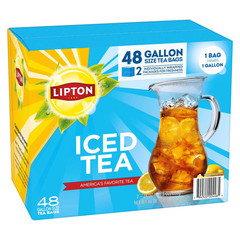 Lipton Iced Tea, Gallon Size Tea Bags, 48 ct. FRESH – FAST SHIPPING