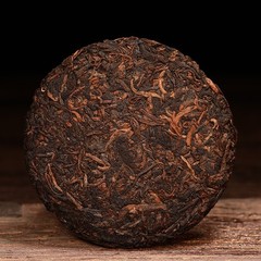 100g Pu’er Ripe Tea Cake Palace Menghai Qizi Cake Yunnan Pu’er Tea Cake