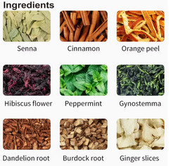 50 Bags of Cleansing Tea, Delicious Big Belly Tea, 3.5 Oz (2G X 50 Bags)