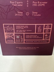3x – Caturra Tea Natural Focus Sun- Dried Coffee 120g Fruit Exp 04/10/27 Brew