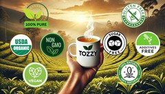 Organic Dandelion Root Tea 100 Count Plant-Based Pyramid Tea Bags
