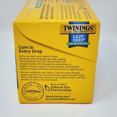 Twinings Lady Grey Decaffeinated Black Tea (120 Tea Bags) Exp 01/2028