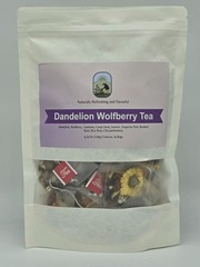 Summer Sale Dandelion Wolfberry Herbal Tea Bags 24ct 120g Botanical Blend